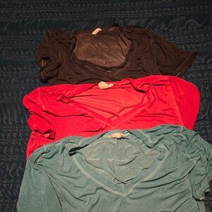 White crow 3 shirt bundle sized 2xl